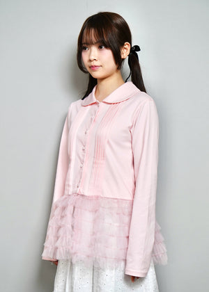 tulle dress-up Tee blouse