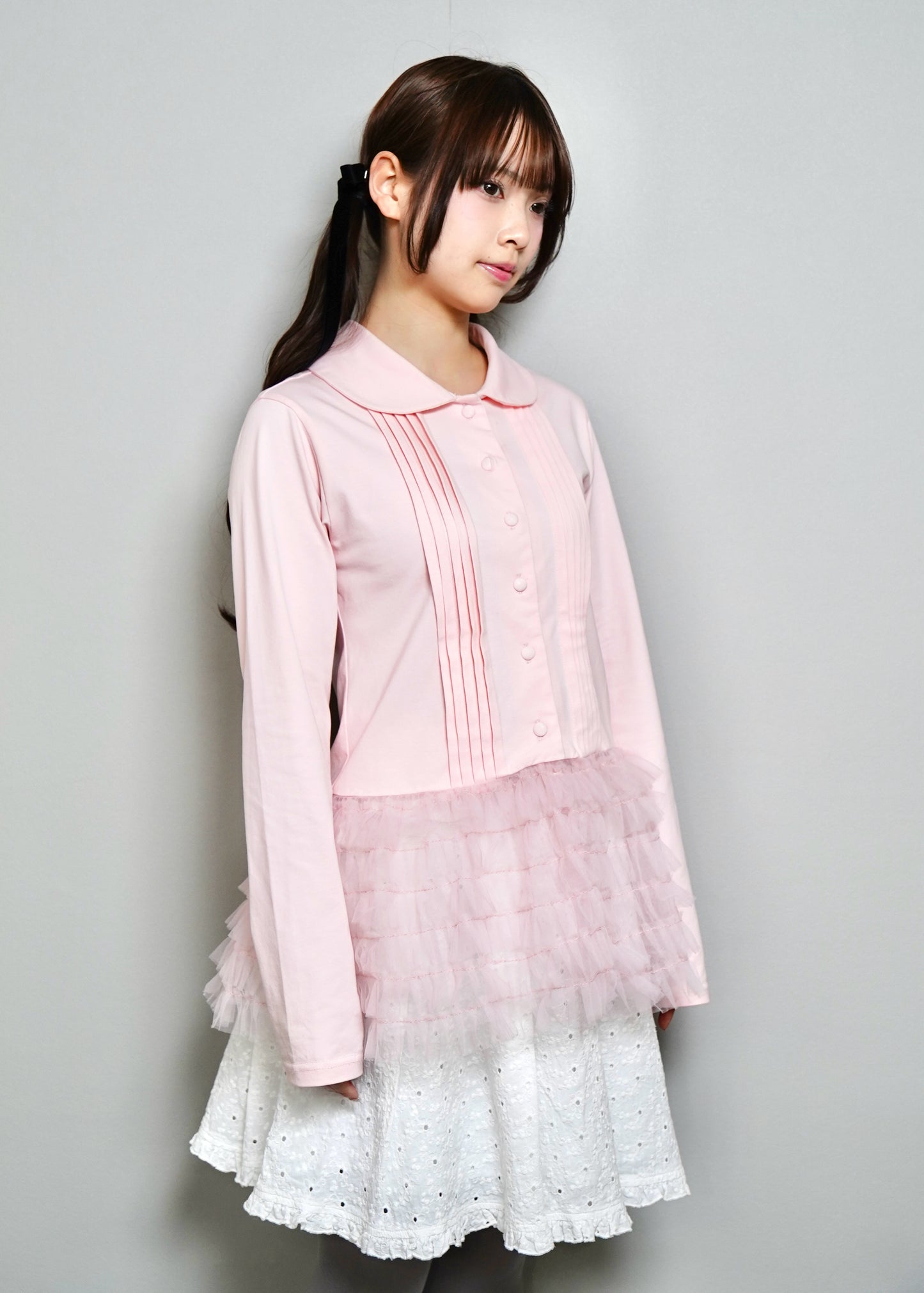 tulle dress-up Tee blouse