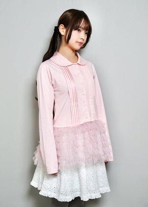 tulle dress-up Tee blouse