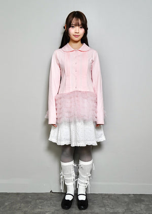 tulle dress-up Tee blouse