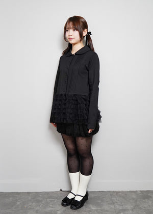 tulle dress-up Tee blouse