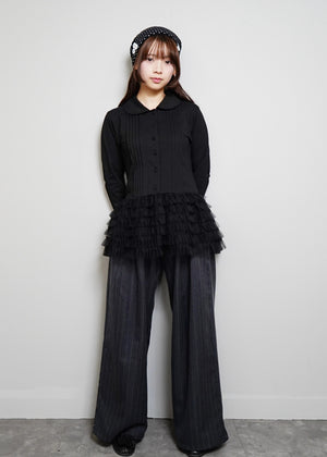 tulle dress-up Tee blouse