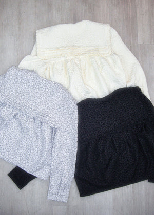 【8月下旬発送】glossy bloom sailor blouse