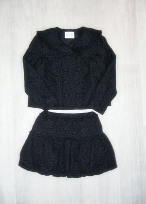 【8月下旬発送】glossy bloom balloon skirt