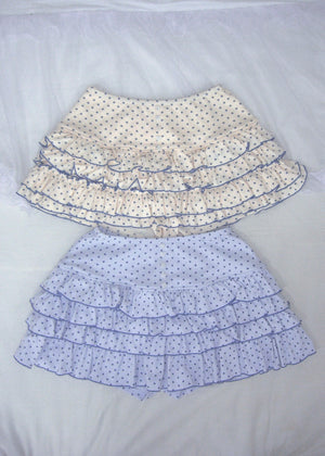 【8月下旬発送】lucky button star short pants
