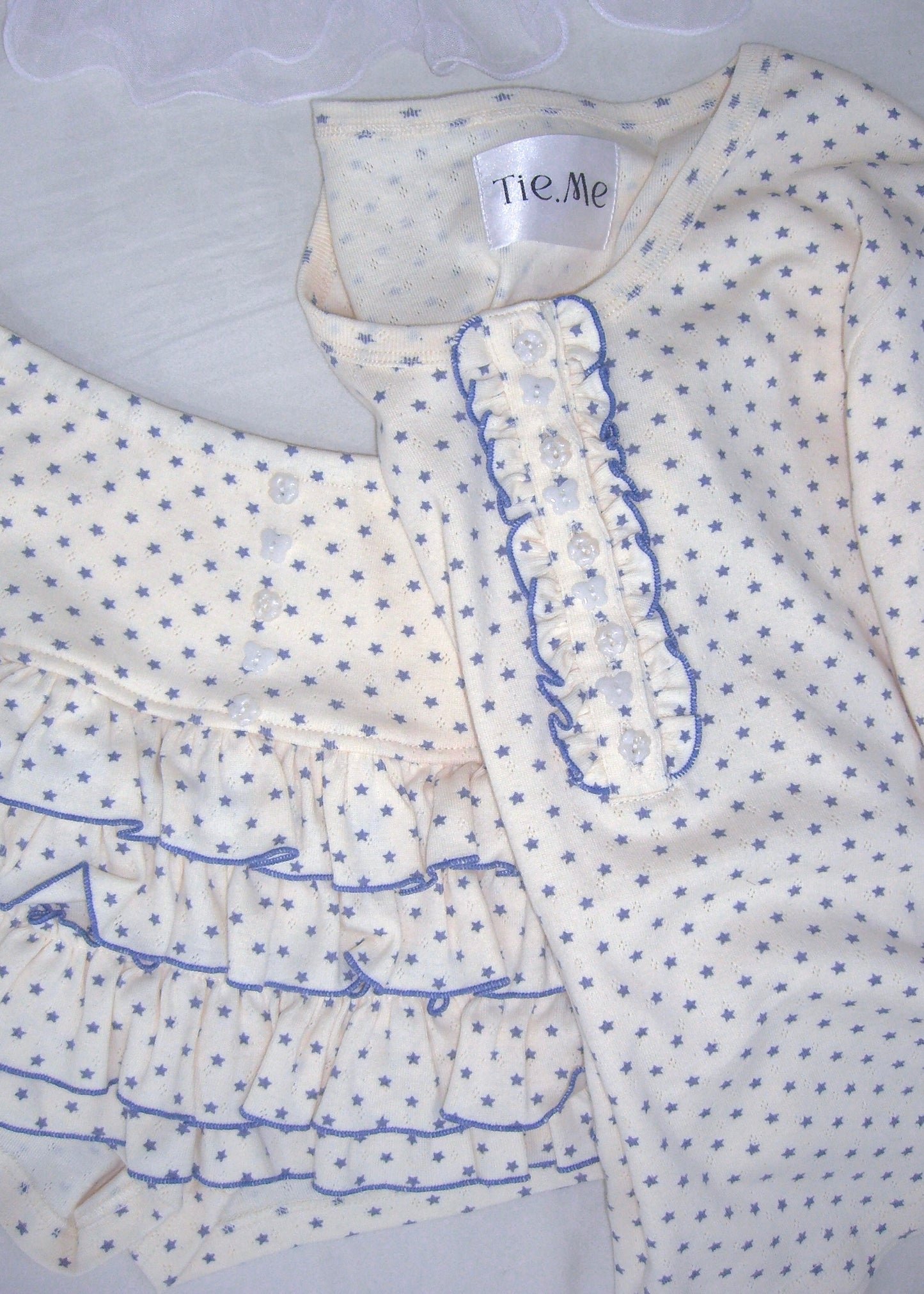 【8月下旬発送】lucky button star long-Tee