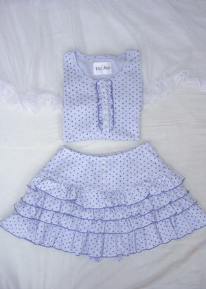 【8月下旬発送】lucky button star short pants