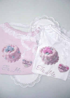 【8月下旬発送】「You need my love.」Lace-up Tee