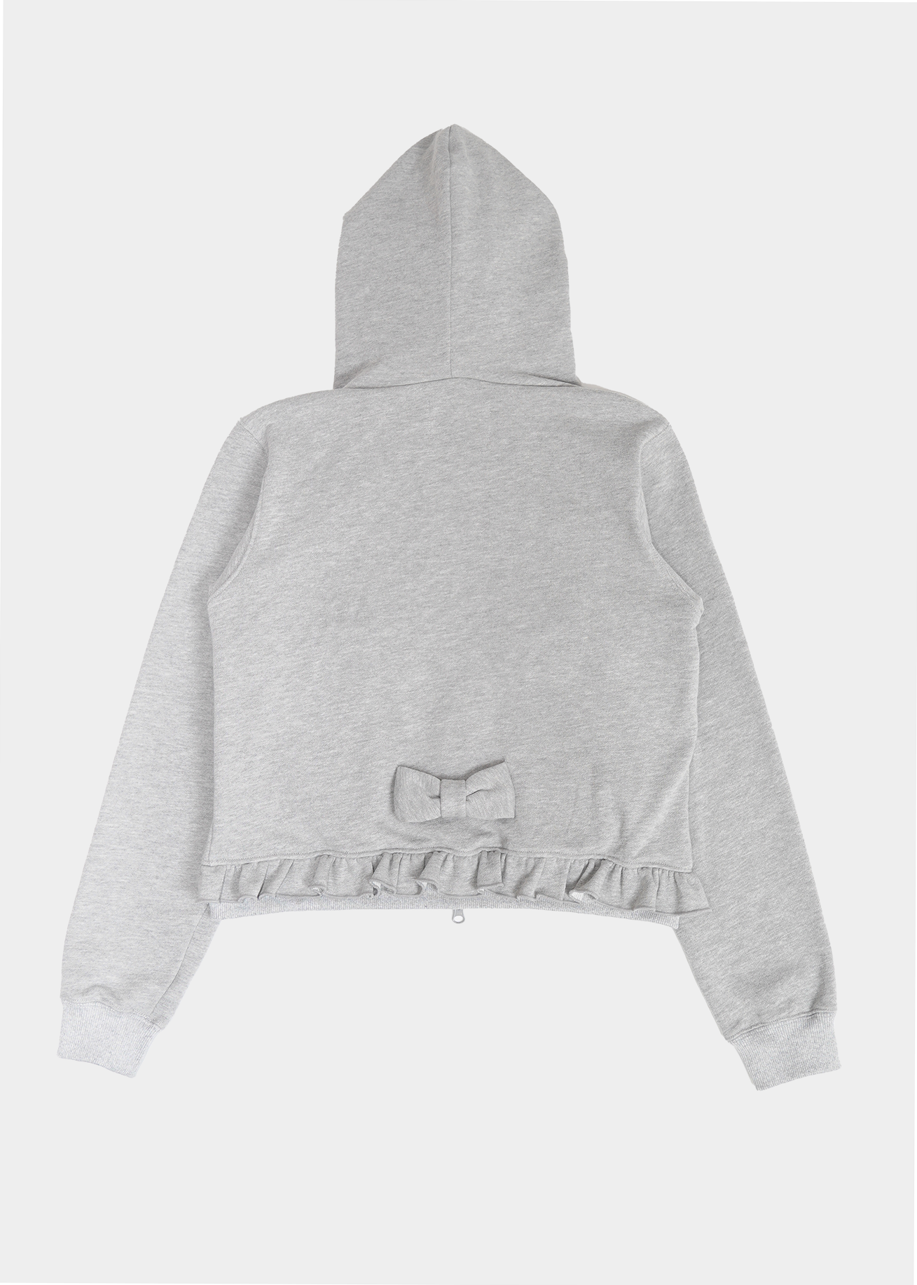 ribbonful zip hoodie