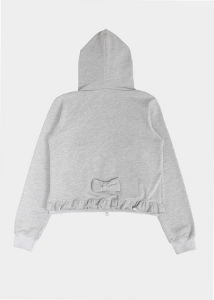 ribbonful zip hoodie