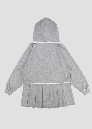 double-zip pleated one-piece – Tie.Me double-zip pleated one-piece – Tie.Me